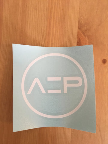 White AEP Transfer Sticker - Ancient Elite Performance