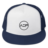 AEP White Trucker Cap